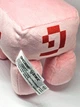 Дитяча іграшка з гри Minecraft Свинка з 2 смужками Baby Pig 16 см довжина 10 см висота майнкрафт свиня порося Mojang JINX Рожева - зображення 5
