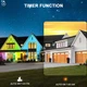 Розумне вуличне підсвічування фасаду NUERPO (30 м) , RGB, IP67 водонепроникна, Bluetooth App та музична синхронізація - зображення 6
