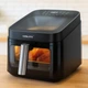 Аерофритюрниця Sokany SK-10088 Air Fryer безмасляного приготування, 7.5 л, сенсорне керування (62284) - зображення 3