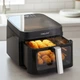Аерофритюрниця Sokany SK-10088 Air Fryer безмасляного приготування, 7.5 л, сенсорне керування (62284) - зображення 4
