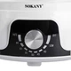 Сушилка для овощей и фруктов Sokany SK-10072 дегидратор для сушки продуктов, 5 ярусов, 800 Вт (О95665) - изображение 5