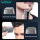 Электробритва VGR V-399 SILVER шейвер, влагостойкая, дополнительная насадка, LED дисплей - изображение 6