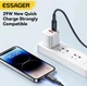 Кабель быстрой зарядки для iPhone 100W Type-C к Lighting 6A на 2 метра Essager - изображение 3