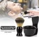Набор для бритья (набор для барбера, для парикмахера, barber, ванночка, кисточка помазок, подставка, коротце) - изображение 2