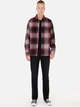 Рубашка хлопковая теплая оверсайз мужская Colin's CL1070827BRD XL Bordeaux (8684112375878) - изображение 3