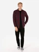 Рубашка хлопковая мужская Colin's CL1071461BRD S Bordeaux (8684112449524) - изображение 3