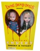 Lalka Mezco Toyz Living Dead Dolls Chucky and Tiffany 25 cm (696198942804) - obraz 1