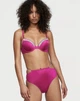 Купальник Victoria’s Secret Very Sexy Shine Trim Push-Up Bikini Top Фуксія 32DD+S - зображення 1