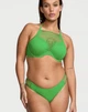 Купальник Victoria’s Secret Swim Bombshell Push-Up Longline Bikini Top Зелений 34DD-S - изображение 5
