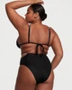 Купальник Victoria’s Secret Very Sexy Shine Trim Push-Up Bikini Top Чорний 32DD+S - изображение 5