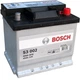 Автомобильный аккумулятор Bosch S3 12В 45Ач 400А R+ для легкового авто (0 092 S30 020) - изображение 1