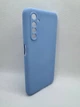 Силиконовый чехол Silicone Cover Full My colors для Realme 6 Голубой - изображение 1