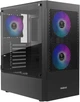 Корпус для ПК GAMDIAS TALOS E3 MESH / Mid Tower / ARGB, Закаленное стекло / Без БП / Черный (101647100) - изображение 1