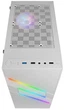Корпус для ПК Mars Gaming MC-U3 / Midi Tower / ARGB / Закаленное стекло / Без БП / Белый (101655462) - изображение 3