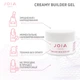 Моделирующий гель для ногтей Creamy Builder Gel 030 Milk Dune JOIA vegan 15 мл 4820259344429 - изображение 5