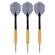 Дротики для дартсу BL-3118 Baili краплеподібні 18г 3штуки з чохлом - зображення 2
