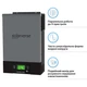 Гібридний інвертор Solarverse Flash 6kW 48V 1 MPPT 220V Однофазний (SV6048FH) - зображення 3