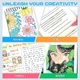Набор цветных гелевых ручек NICETY (168 шт) линеры 0.5 мм для рисования, скетчинга и раскрасок - изображение 4