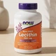 Лецитин для восстановления клеток печени Lecithin Now Foods 1200 мг 100 гелевых капсул - изображение 1