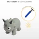 Skoczek dzieciecy stacjonarny Toyz by Caretero 2 w 1 Dinu Blue TOYZ-20841 (5908310397849) - obraz 6