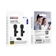 Беспроводные петличные микрофоны BOROFONE BFK16A Winner Dual-Mic, Lightning, 2 микрофона, черные - изображение 8