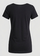 Жіноча подовжена футболка esmara slim fit, чорний, розмір М - изображение 3