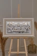 Серебряная икона Тайная вечеря (81237 8LORO DM 8330 BG) 86*54 см - изображение 1