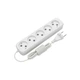 Сетевой удлинитель Electrum C-ES-1816 3.0m 5 роз, white - изображение 1