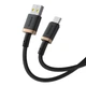 Кабель Baseus Dura Series Fast Charging Cable USB to Type-C 60W 1m Gold+Black - зображення 5