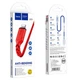 Кабель HOCO X59 USB to iP 2.4A, 1m, nylon, TPE connectors, Red - зображення 2