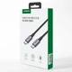 Кабель UGREEN US316 USB-C Cable Aluminum Case with Braided 2m (Black) (UGR-70429) - изображение 2