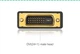 Адаптер UGREEN 20124 DVI 24+1 Male to HDMI Female Adapter (Black) (UGR-20124) - изображение 4