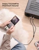 Аудіокабель UGREEN 3.5mm TRS to Dual 6.35mm TS Audio Cable 1m (Gray) - изображение 9