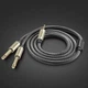 Аудіокабель UGREEN 3.5mm TRS to Dual 6.35mm TS Audio Cable 1m (Gray) - изображение 11