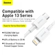 Кабель Baseus Superior Series Fast Charging Data Cable Type-C to iP PD 20W 1.5m White - изображение 7