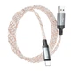 Кабель HOCO U112 Shine charging data cable for iP Gray - зображення 7