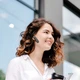 Bluetooth гарнітура BOROFONE BC36 Lucky business BT headset Black - изображение 4