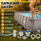 Прямоугольный каркасный бассейн Avenli, 540 × 250 × 100 см - изображение 3
