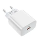 Мережевий зарядний пристрій HOCO C76A Plus Speed source PD20W charger White - изображение 5