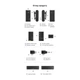 Бездротова мікрофонна система Ulanzi A100 dual-mic (3.5mm/Type-C) (A014A) - изображение 8