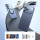 Магнітний тримач Joyroom JR-ZS518 Bendable Magnetic Phone Holder Black (6956116752514) - зображення 12