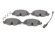 Комплект гальмівних колодок ATE 13046027852 Seat Leon; Volkswagen Golf, Passat, Tiguan, Caddy, T-Roc, Touran; Audi A3, TT, Q3; Skoda Octavia, Superb, Kodiaq, Karoq 5Q0698151AA, 5Q0698151AD, 5Q0698151AF - изображение 1