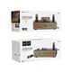 Портативна колонка HOCO BS63 Graceful wireless dual-mic BT speaker, 10W*2, Black - зображення 2