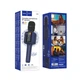Портативна колонка-мікрофон HOCO L24 Shine karaoke microphone, 5W, Blue - изображение 2