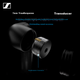 Дротові навушники Sennheiser IE200 HiFi, внутрішньоканальні навушники високої якості, ігрові навушники, чорні, подарунковий набір - зображення 6