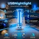 USB-лампа с сенсорным управлением USBNightlight, синяя - изображение 1