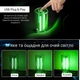 USB-лампа с сенсорным управлением USBNightlight, зеленая - изображение 5