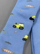 Колготки махровые для мальчика KidStep Тракторы голубые арт.5501-079 92-98 - изображение 3