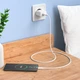 Мережевий зарядний пристрій з кабелем HOCO C106A Leisure single port charger set(Micro) 10.5W White - изображение 9