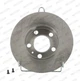 Гальмівний диск FERODO DDF929 Seat Ibiza, Toledo, Leon, Cordoba; Volkswagen Golf, Polo, Bora; Audi A1, TT, A3, A2; Skoda Roomster, Rapid, Octavia, Fabia 1J0615301, 1J0615601, 1J0615601C - изображение 1